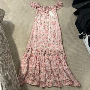 LoveShackFancy Off-Shoulder Maxi Dress - New With Tags!!! NWT